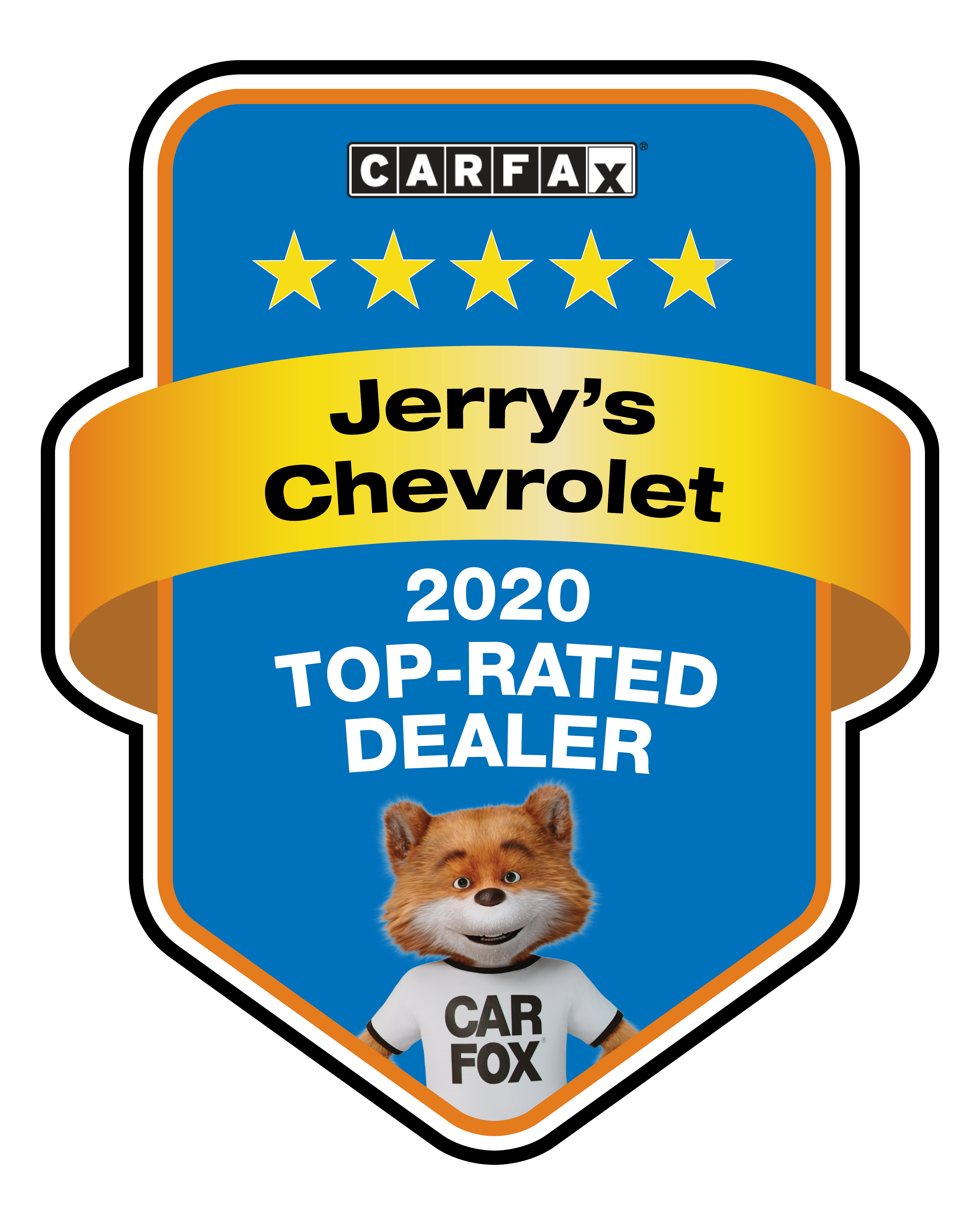 Jerry's Leesburg Chevrolet Carfax 2019 Top-Rated Dealer